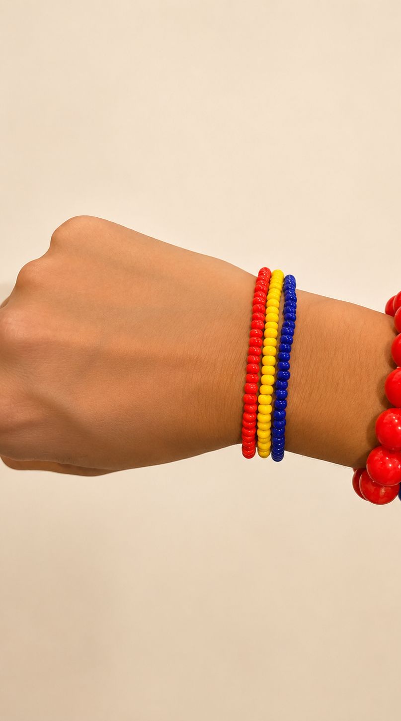 Pulsera mostacilla x3