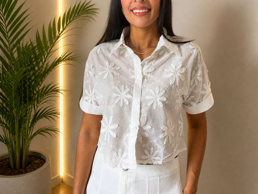 BLUSA CELESTE